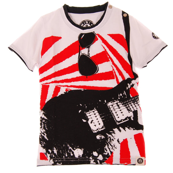 Painted Guitar Shirt by: Mini Shatsu