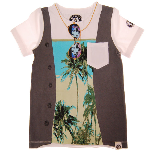 Summer Vest T-Shirt by: Mini Shatsu