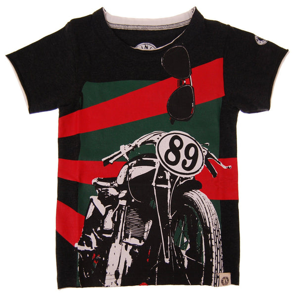 Vintage Moto Racer T-Shirt by: Mini Shatsu