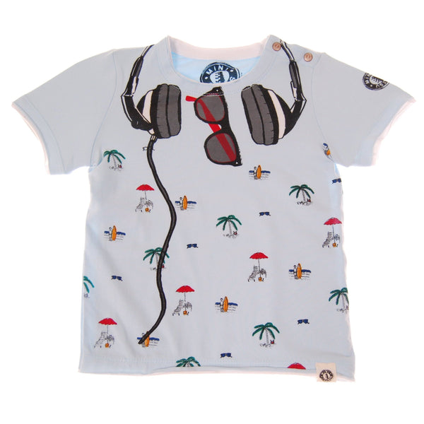 Poolside DJ Baby T-Shirt by: Mini Shatsu