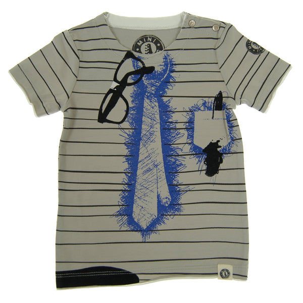 Necktie Doodle Baby T-Shirt by: Mini Shatsu