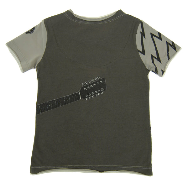 Guitar Vest Baby T-Shirt by: Mini Shatsu