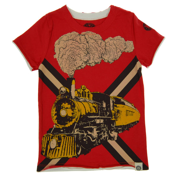Vintage Train T-Shirt by: Mini Shatsu