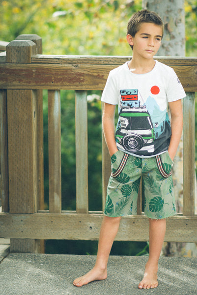 Happy Camper Baby T-Shirt by: Mini Shatsu