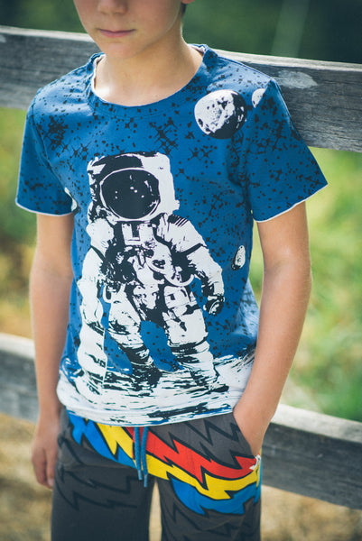 Skater Astronaut T-Shirt by: Mini Shatsu