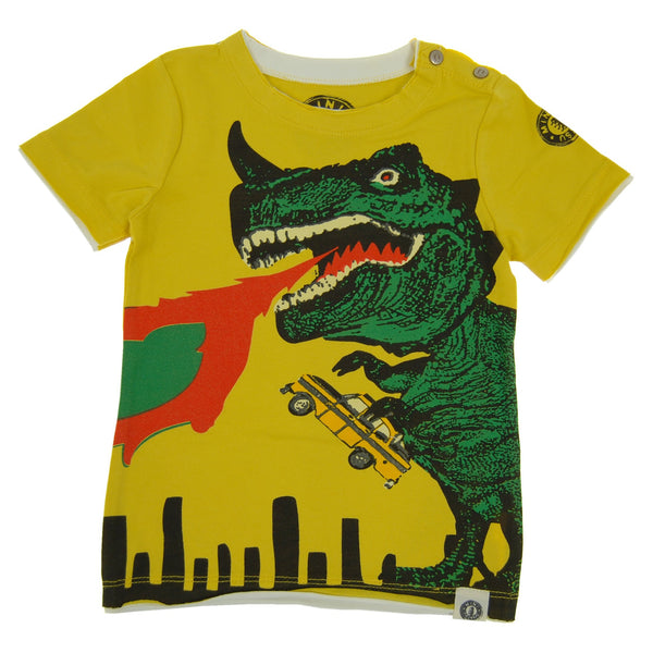 City Monster Baby T-Shirt by: Mini Shatsu