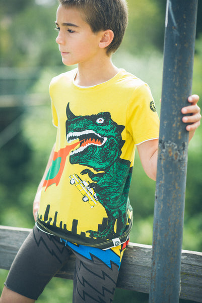 City Monster Baby T-Shirt by: Mini Shatsu