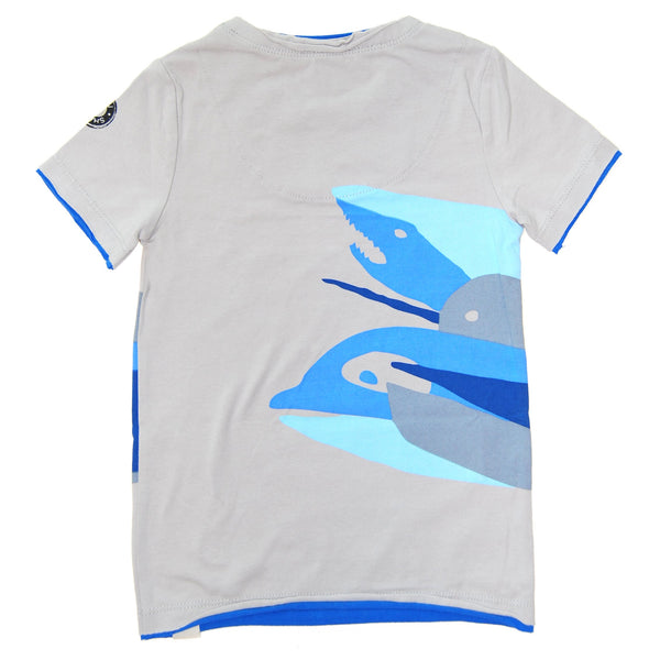 Shark Whale Surfer T-Shirt by: Mini Shatsu