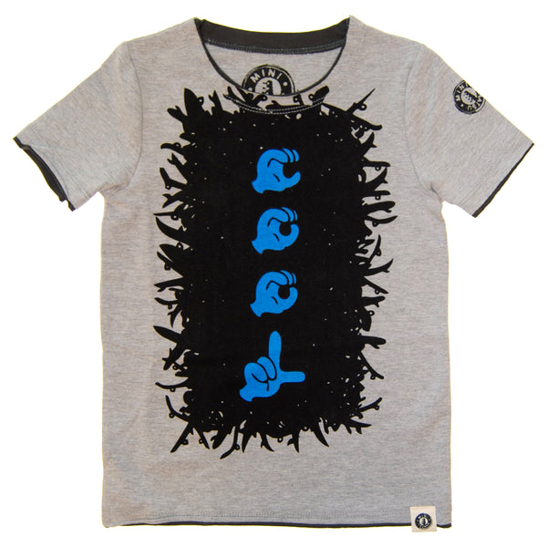 Cool Skater x Surfer Baby T-Shirt by: Mini Shatsu