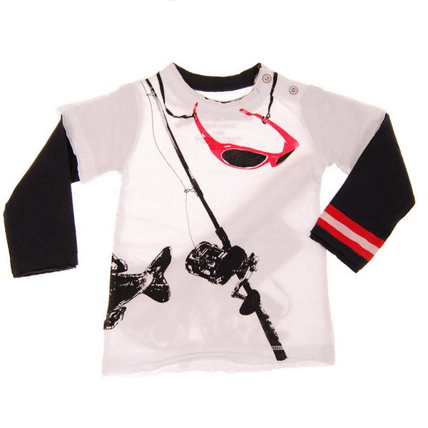 The Big Catch Baby Twofer Shirt by: Mini Shatsu