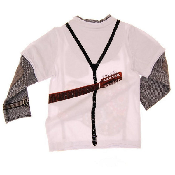 Don Juan Acoustic Guitar Baby Twofer T-Shirt by: Mini Shatsu