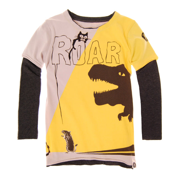 T-Rex Mouse Twofer T-Shirt by: Mini Shatsu