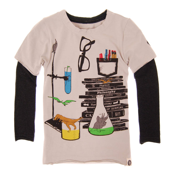 Mad Scientist Twofer T-Shirt by: Mini Shatsu