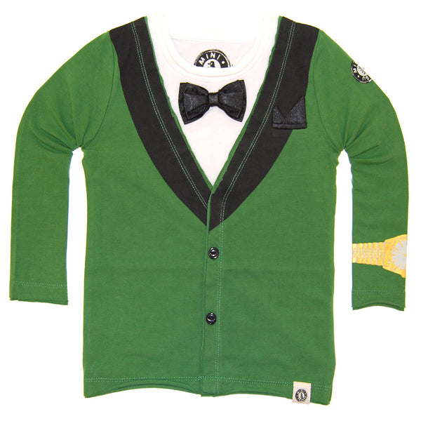 Green Tuxedo Bow Tie