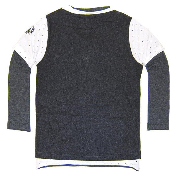 Tweed Vest Tie Twofer T-Shirt by: Mini Shatsu