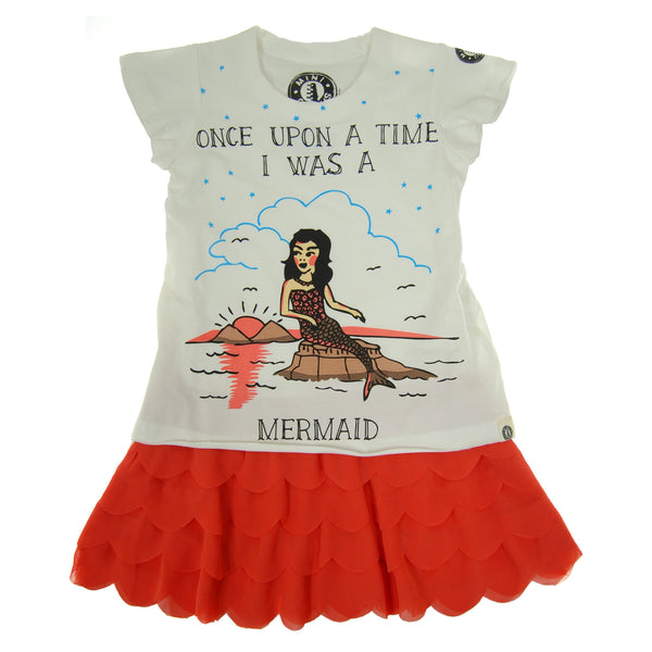 Once Upon A Time Mermaid Baby Dress by: Mini Shatsu