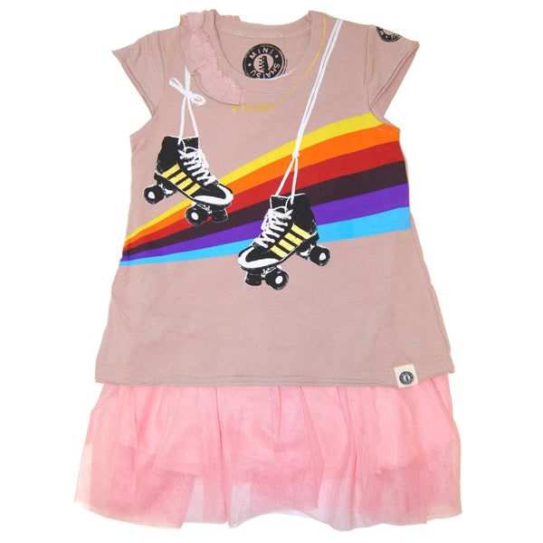 Roller Skate Tutu Baby Dress by: Mini Shatsu