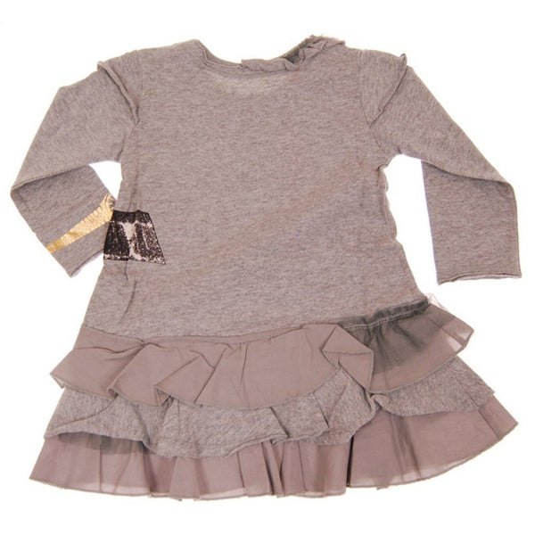 Miss Independent Baby Long Sleeve Dress by: Mini Shatsu