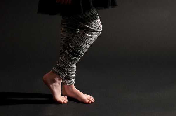 Aztec Inspired Girl Legging by: Mini Shatsu