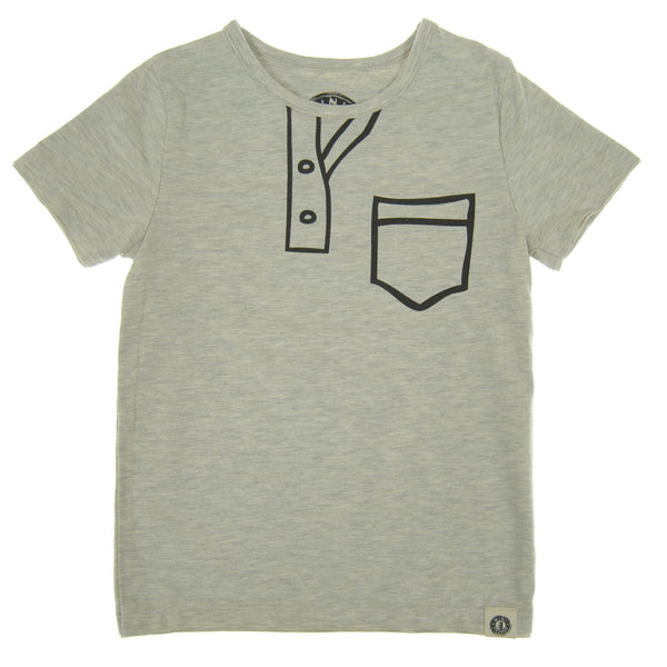 Marker Henley T-Shirt by: Mini Shatsu Essentials