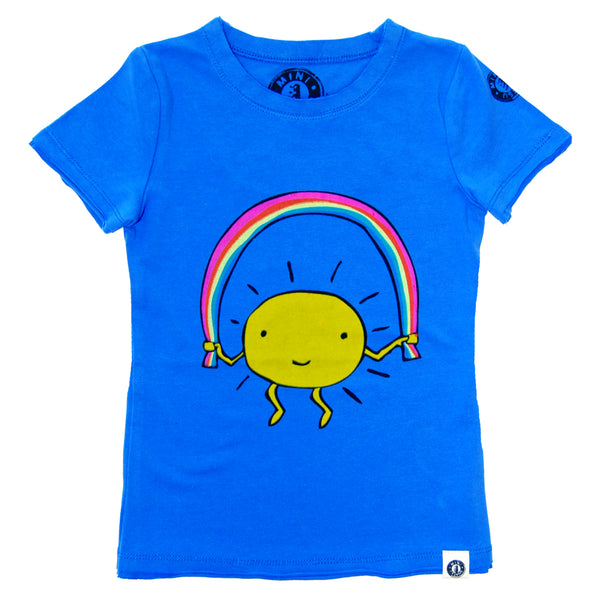 Rainbow Jump Rope T-Shirt by: Mini Shatsu