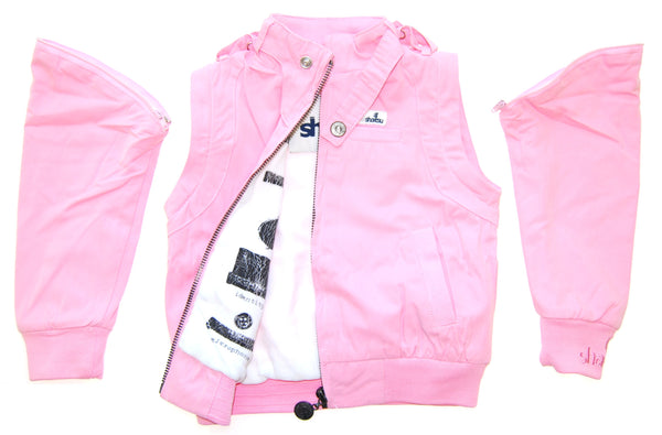 Secret Agent Pink Baby Jacket-Vest by: Mini Shatsu