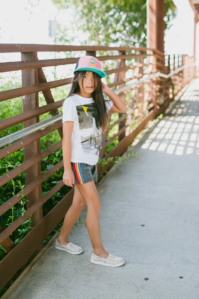 Stay Rad Skater Girl T-Shirt by: Mini Shatsu
