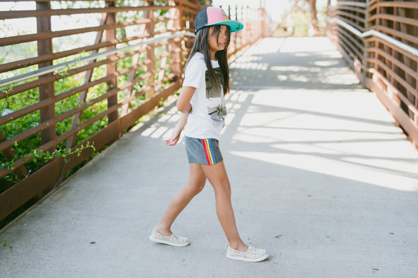 Stay Rad Skater Girl Baby T-Shirt by: Mini Shatsu