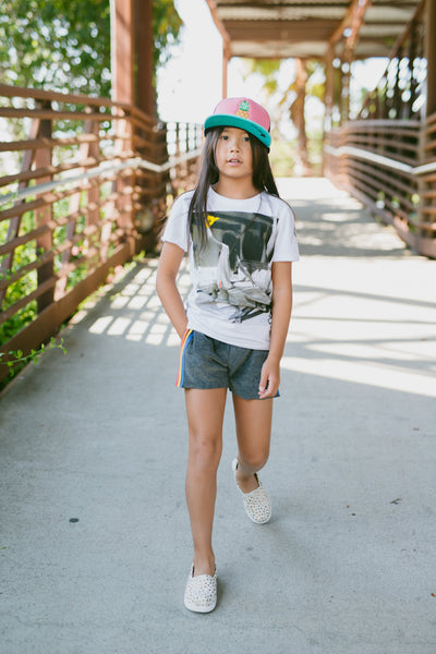 Stay Rad Skater Girl Baby T-Shirt by: Mini Shatsu