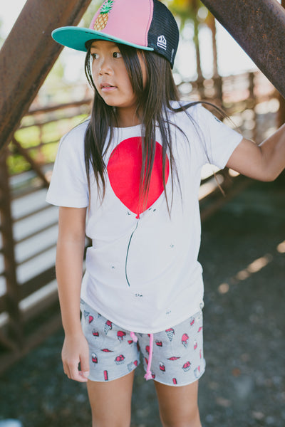 Love Is In The Air Baby T-Shirt by: Mini Shatsu