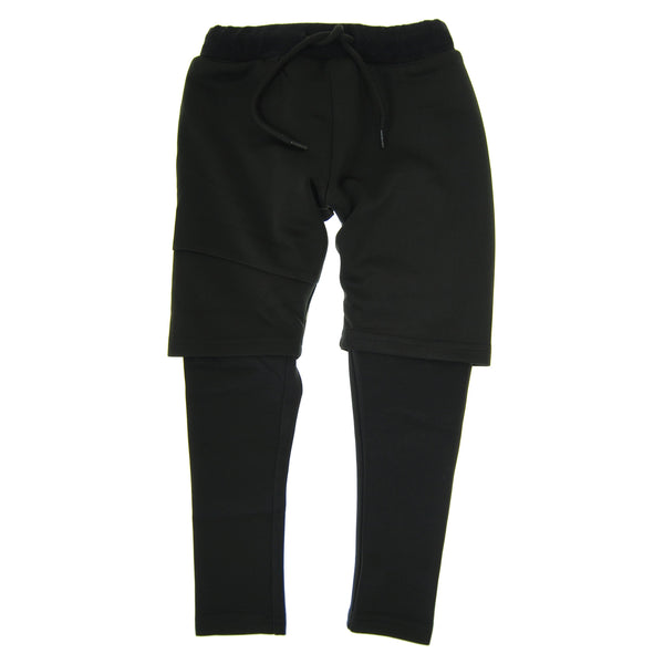 Black Twofer Pants by: Mini Shatsu
