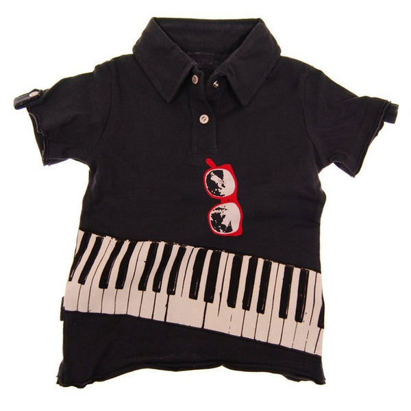 Keyboardist Baby Polo Shirt by: Mini Shatsu