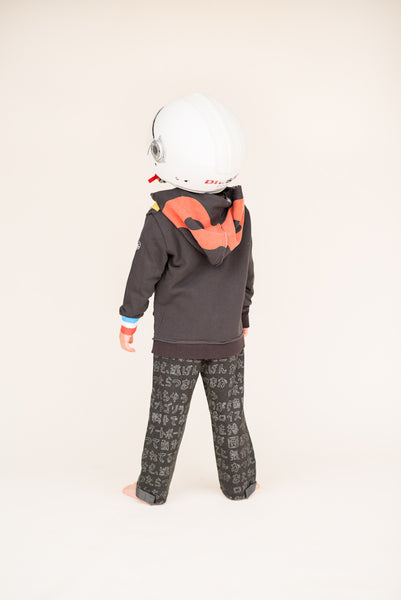 Two-Face Herringbone-Terry Tokyo Baby Pants by: Mini Shatsu