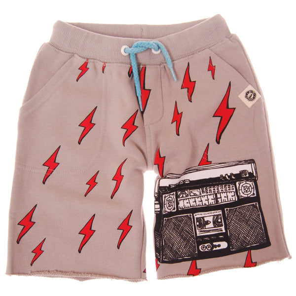Boombox Lightning Shorts by: Mini Shatsu