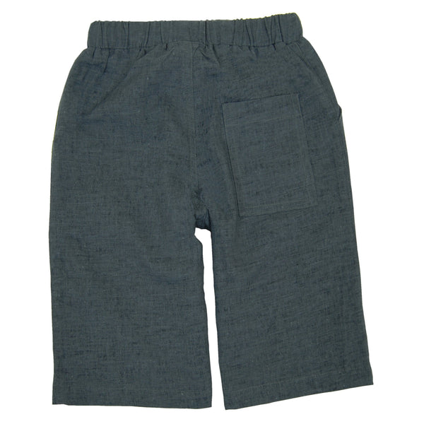 Linen Grey Shorts by: Mini Shatsu
