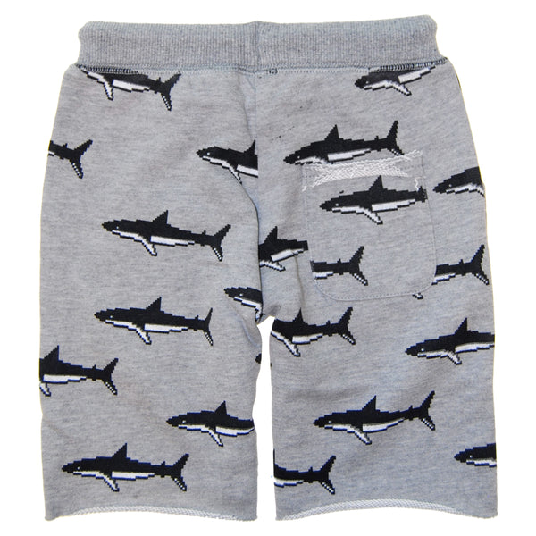 Pixel Shark Baby Shorts by: Mini Shatsu