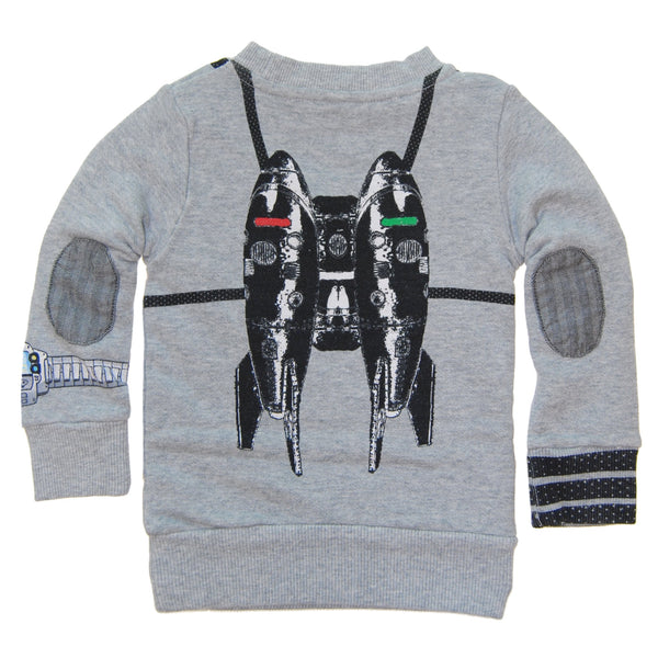 Spy Gadgets Baby Sweatshirt by: Mini Shatsu